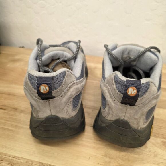 Merrell Moab Vent Hiking Outdoor Shoe, Women's 10. 5 Grey Blue - Picture 5 of 9